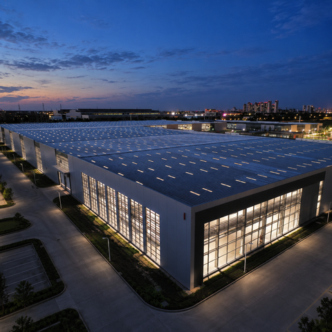 Economical Prefab Metal Frame Steel Structure Industrial Workshop