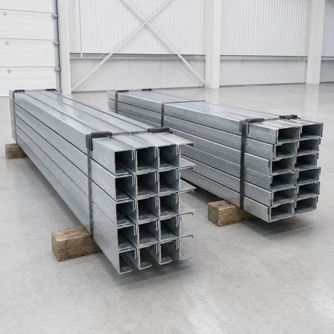 Project-Matched C/Z Steel Purlins and Wall Girts for Rapid Building Assembly