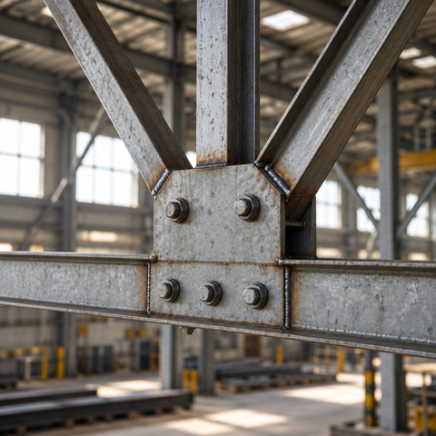 Steel Truss Structure | Heavy-Duty Industrial & Commercial Building Support System