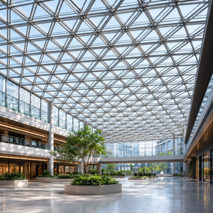 Custom Space Frame Structure for Large-Span Roofing & Architectural Projects