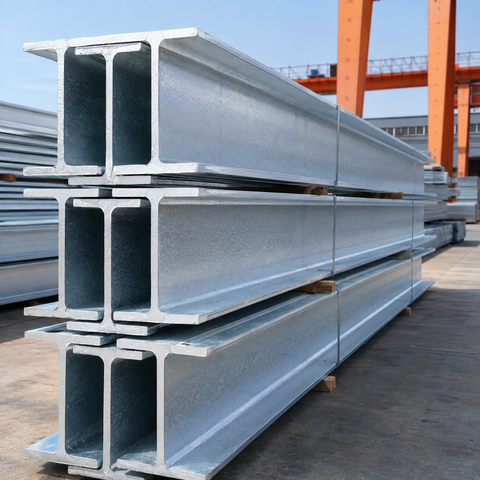 Custom H-Shaped Steel Beams & Columns for Industrial and Commercial Steel Structures