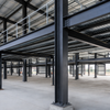 Project-Specific Steel Columns with Connection Plates for Structural Framing