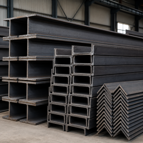 Hot Rolled Steel Sections Supplier | H Beam, I Beam, Channel & Angle Steel