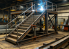 Hersteller von Stahltreppenkonstruktionen | Industrielle Metalltreppe und Zugangstreppensystem aus Stahl