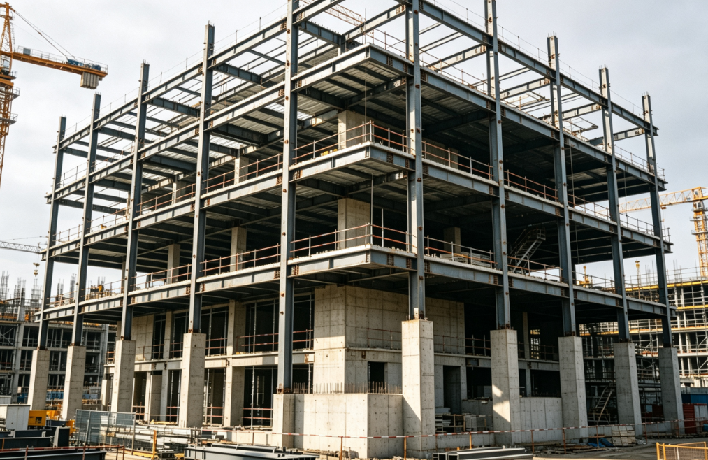 Primary Steel Frame (2)