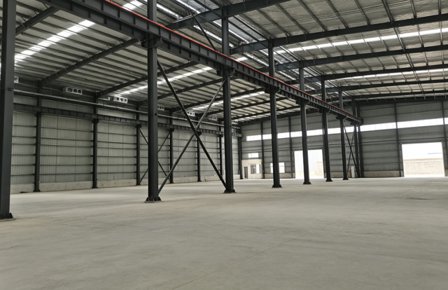 Portal Frame Steel Structure for Industrial Buildings, Warehouses and Workshops