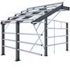 Custom Galvanized Secondary Steel Structure for Industrial Steel Buildings