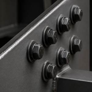 Steel Plate Connection Components for Prefabricated Steel Frames