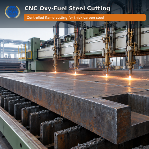 CNC Oxy-Fuel Steel Cutting Service