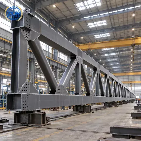 Heavy Long-Span Steel Trusses