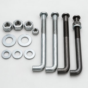 Anchor Bolts for Steel Structures | Heavy-Duty Steel Foundation Anchor Bolts