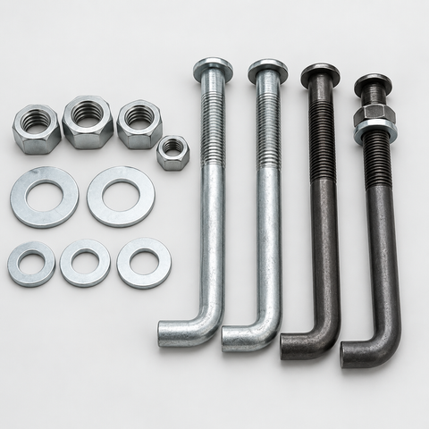 Anchor Bolts for Steel Structures | Heavy-Duty Steel Foundation Anchor Bolts