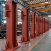 Project-Specific Steel Columns with Connection Plates for Structural Framing
