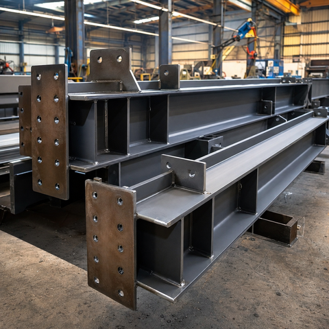 Engineered Steel Beams for Prefabricated and Structural Building Systems