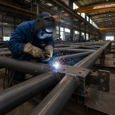 Steel Structure Welding Service – Custom Structural Steel Fabrication & Welding