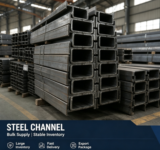 Hot Rolled Steel Channel Bar | U‑Shaped C‑Channel for Structural Construction Support