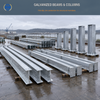  Hot-Dip Galvanized Steel Beams and Columns