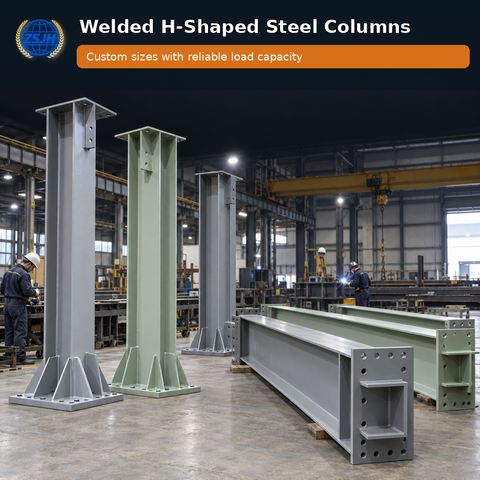 Custom Welded H-Shaped Steel Columns