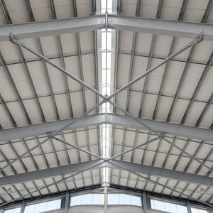 Custom Steel Roof Stabilization Bracing System
