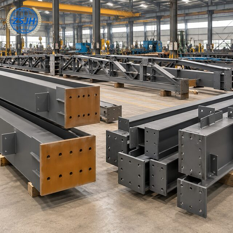 Steel Frames for Industrial Buildings